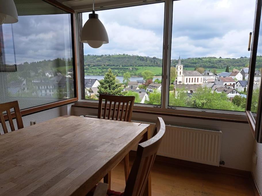 Haus Mit Idyllischem Seeblick Schalkenmehren Esterno foto