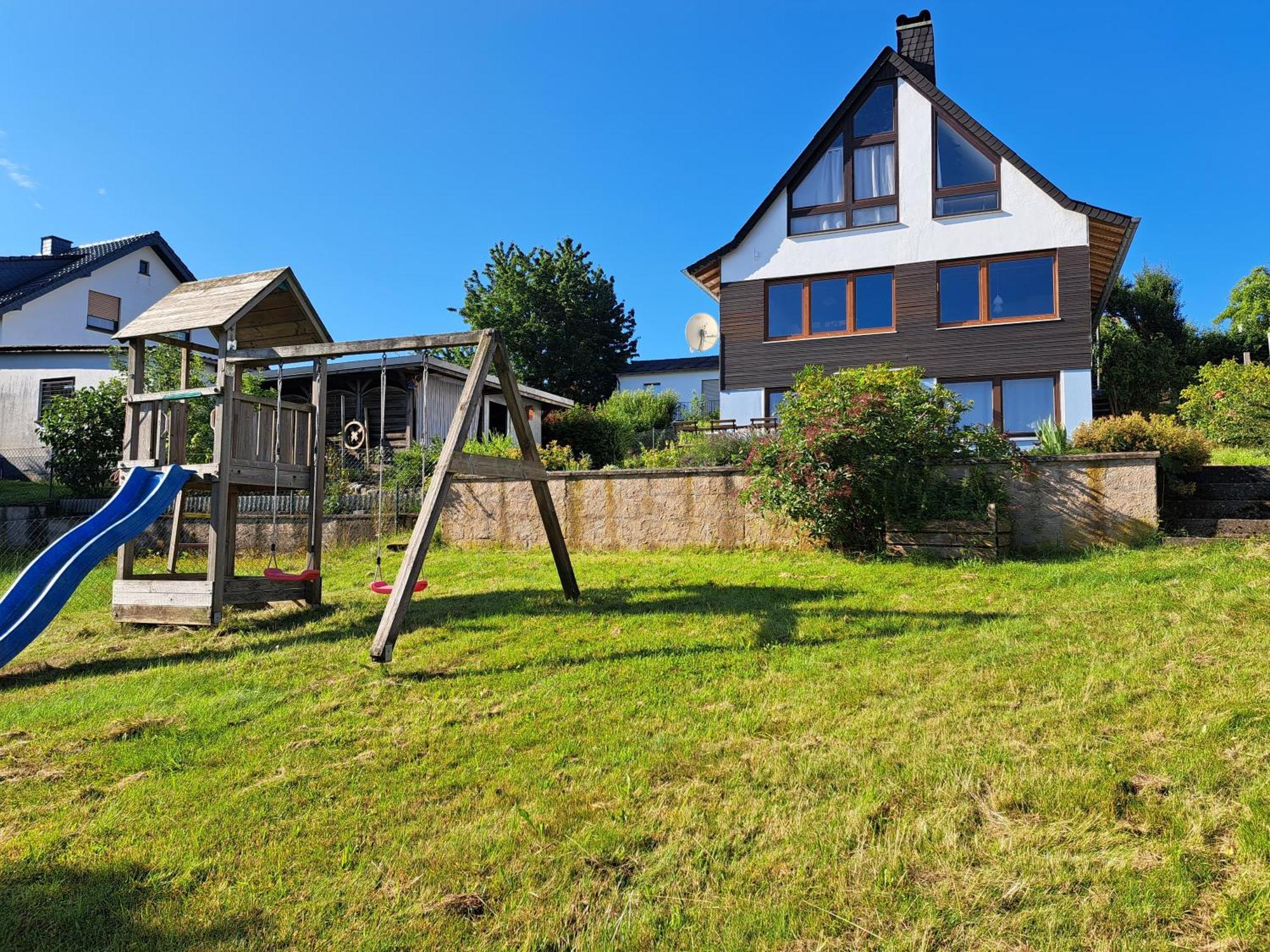 Haus Mit Idyllischem Seeblick Schalkenmehren Esterno foto